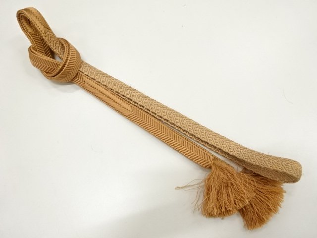 JAPANESE KIMONO / HAND-TIED OBIJIME CORD